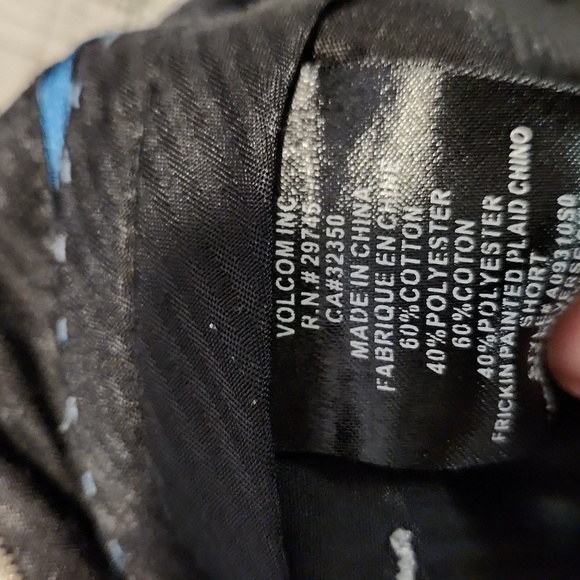 Volcom Frickin Painted Plaid Chino (0529) - Picture 5 of 5